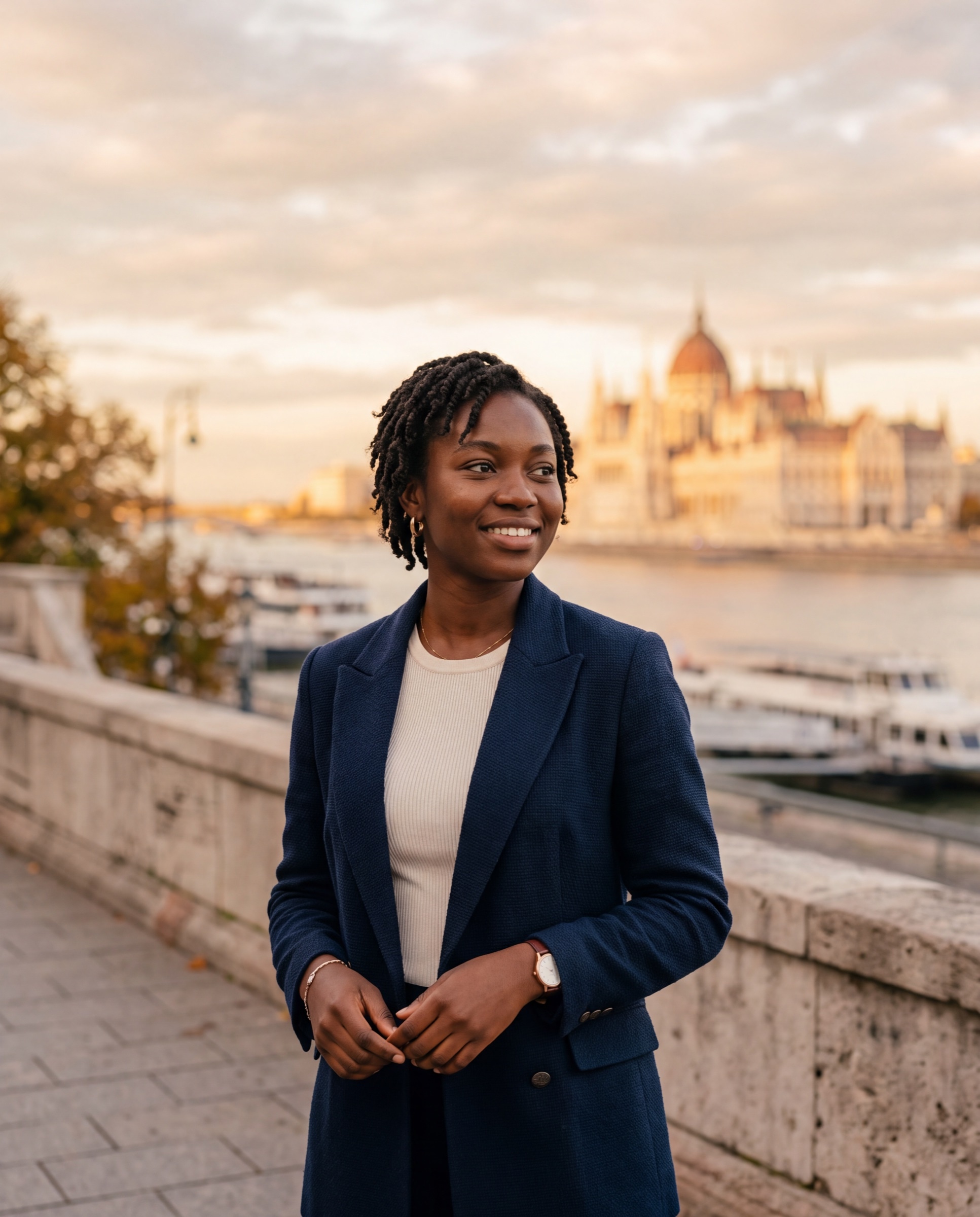 Graduate celebrating academic success